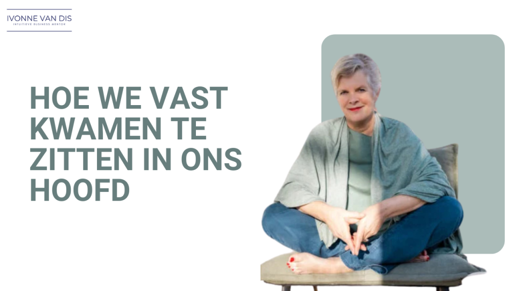vast zitten in je denken, ik denk dus ik besta
