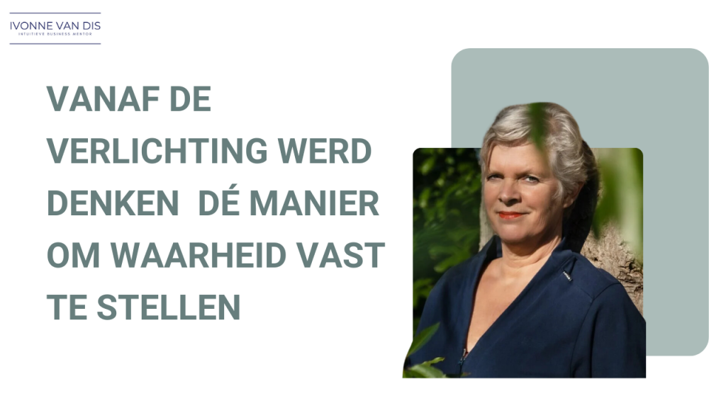 verlichting ik denk dus ik besta