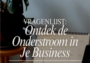vragenlijst onderstroom waarom je vastloopt