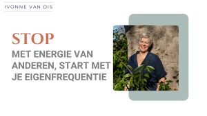 stop met energie van anderen