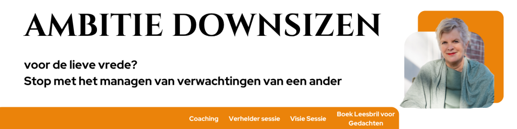 ambitie downsizen