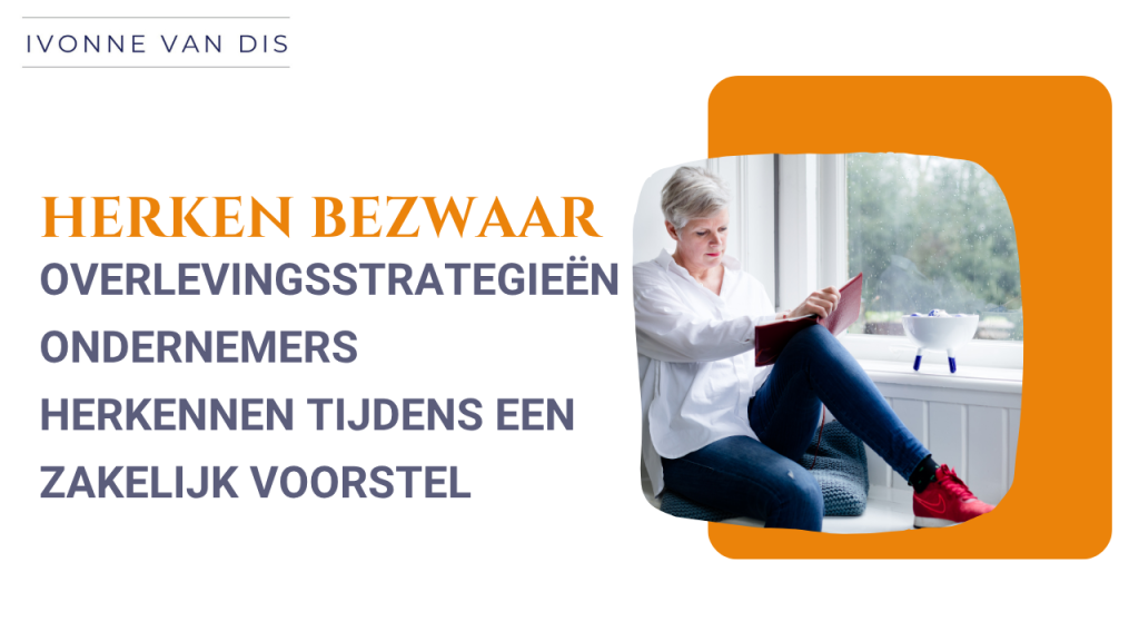 Overlevingsstrategieën ondernemers herkennen tijdens een zakelijk voorstel