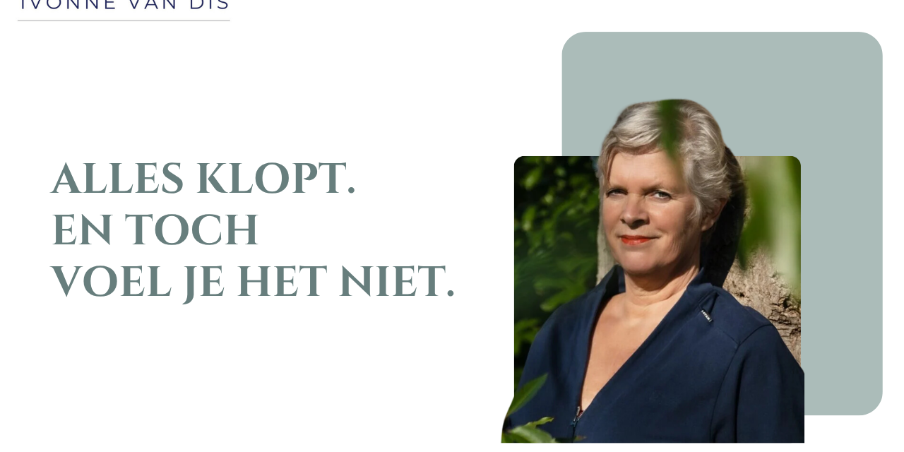Alles klopt. En toch voel je het niet. Alles klopt. En toch voel je het niet.
