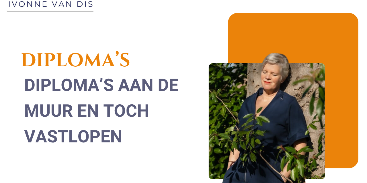 Diploma’s aan de muur en toch vastlopen