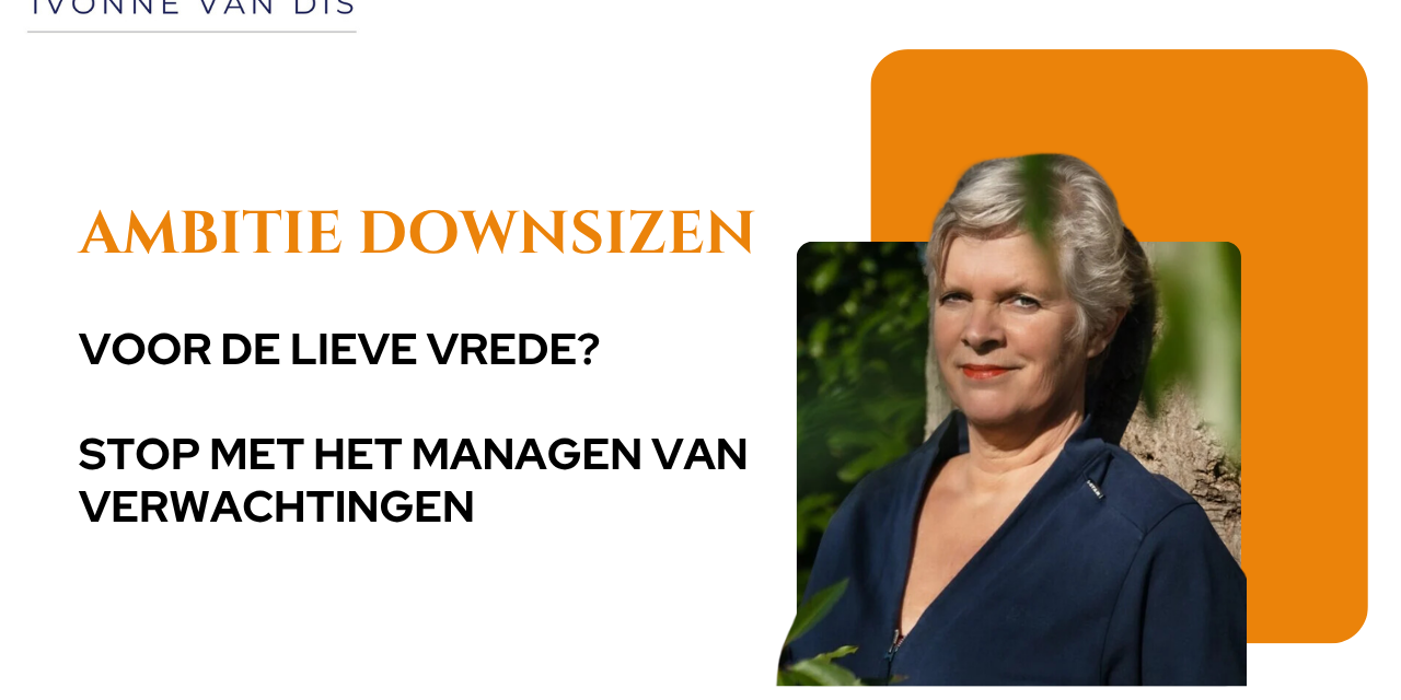 ambitie downsizen